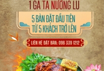 🔥 THỨ 5 RỰC RỠ: TẶNG NGAY GÀ TA NƯỚNG LU – "BỮA TIỆC" CHUẨN VỊ BẮC ĐANG CHỜ! 🔥