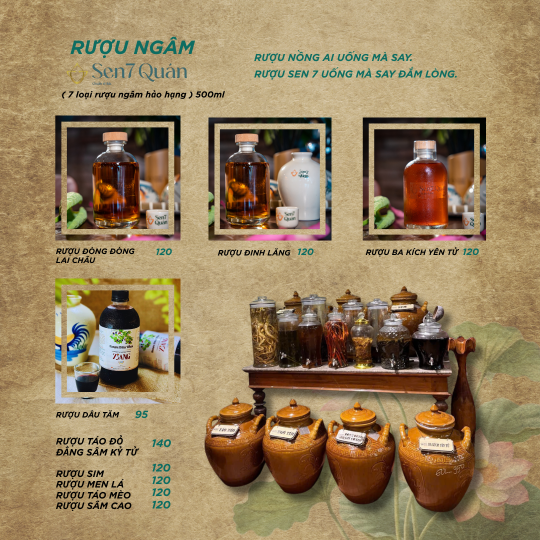 RƯỢU NGÂM 