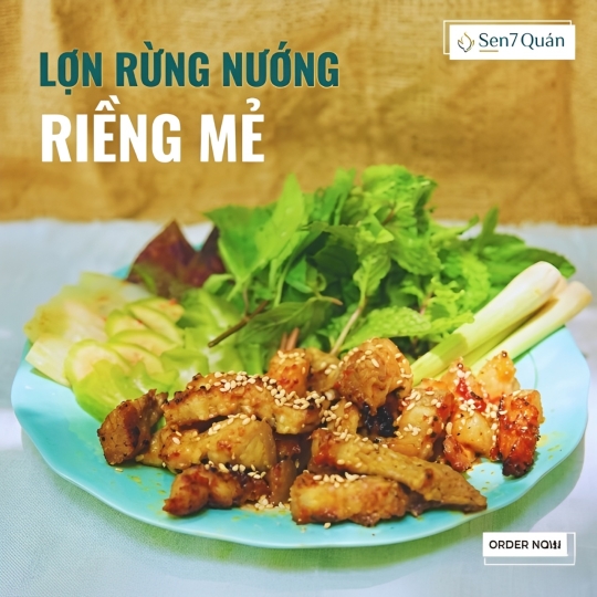 LỢN RỪNG NƯỚNG RIỀNG MẺ