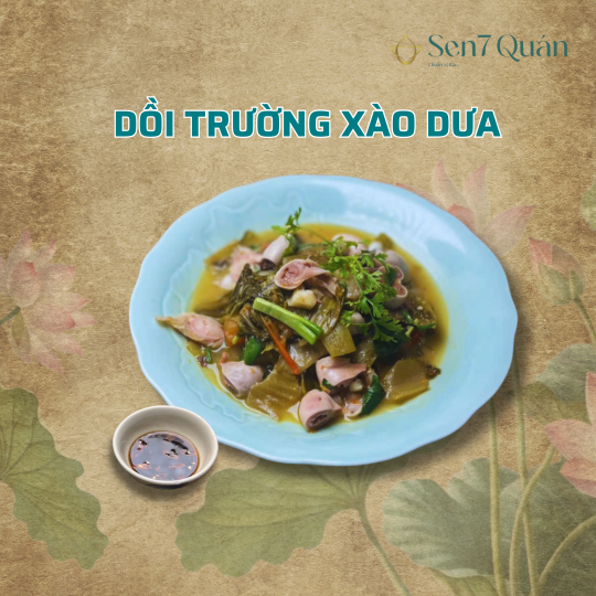 DỒI TRƯỜNG XÀO DƯA