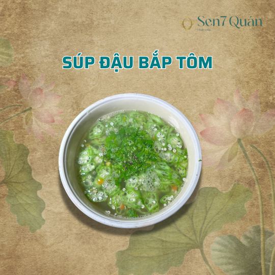 SÚP ĐẬU BẮP TÔM