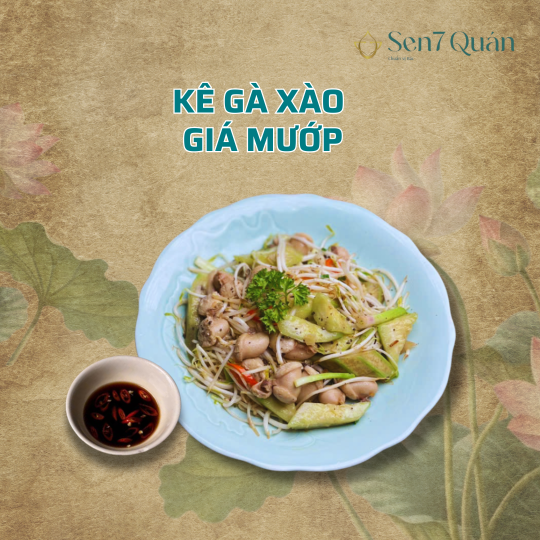 KÊ GÀ XÀO GIÁ MƯỚP