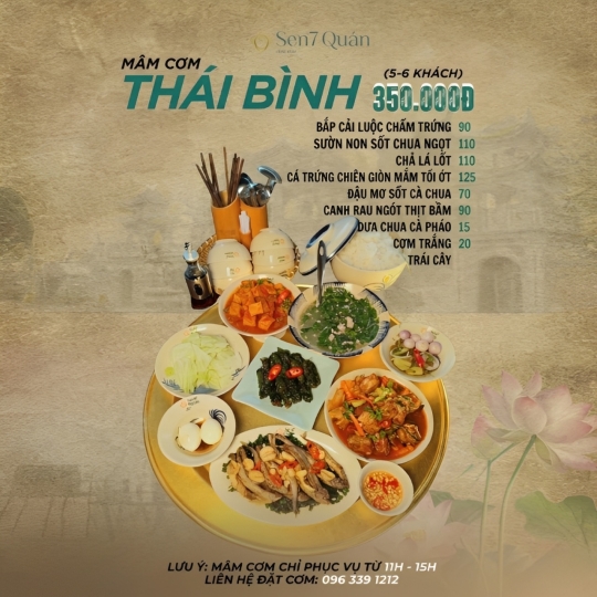 MÂM CƠM THÁI BÌNH
