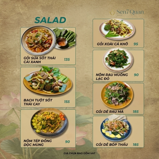 SALAD & GỎI