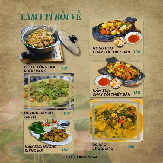 "LÀM 1 TÍ RỒI VỀ"
