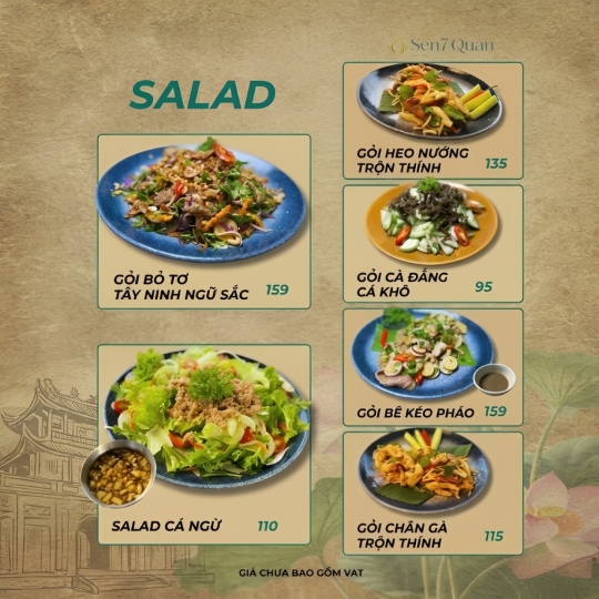 SALAD & GỎI
