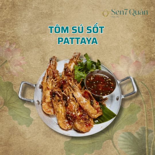 TÔM SÚ SỐT PATTAYA