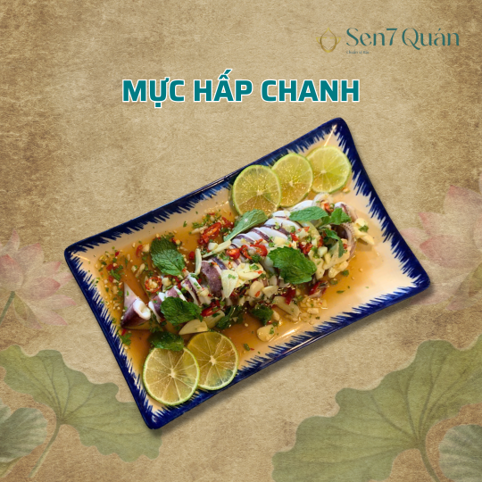 MỰC HẤP CHANH