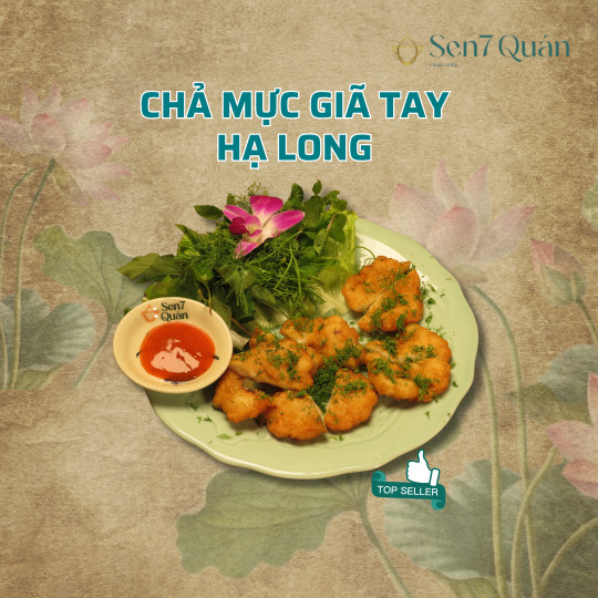 CHẢ MỰC GIÃ TAY HẠ LONG