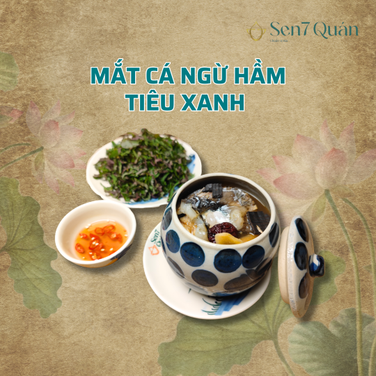 MẮT CÁ NGỪ HẦM TIÊU XANH
